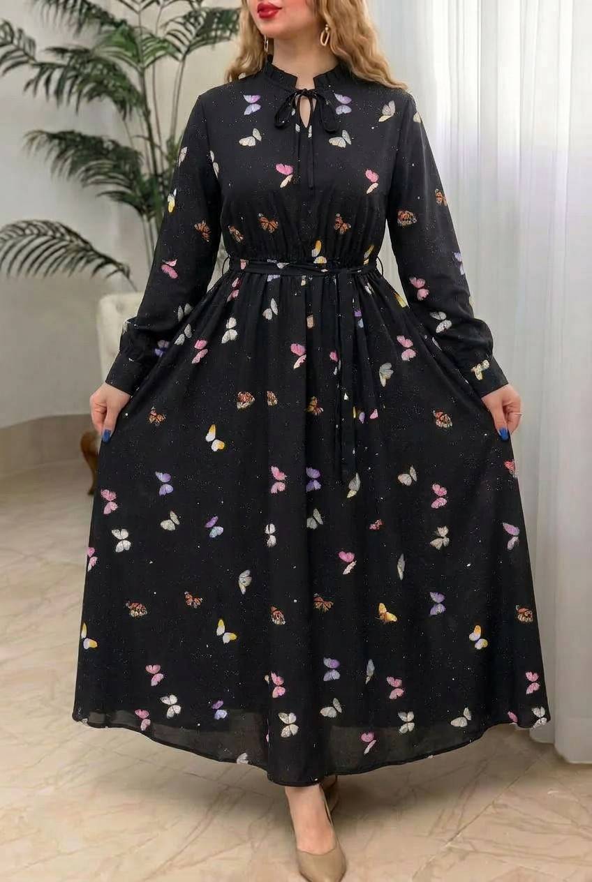 پیراهن بلند زنانه نازی